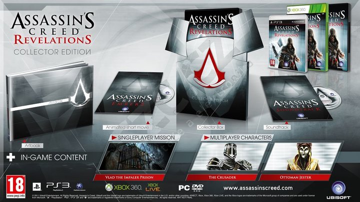 Assassins Creed Revelations Collectors Edition Xbox 360 (Novo)