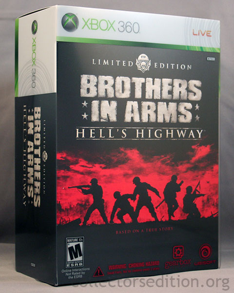 Brother in Arms Hell´s Highway Limited Edition Xbox 360 (Seminovo)