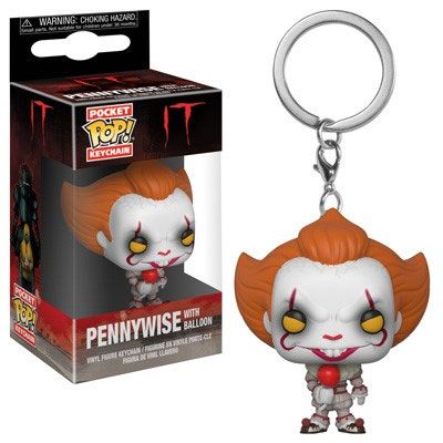 Stephen King's It 2017 Pocket POP! Vinyl Keychain Pennywise with Balloon 
