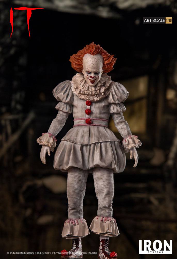 Stephen King's It 2017 Art Scale Statue 1/10 Pennywise 22 cm
