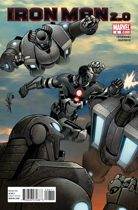 Marvel Comics - Iron Man 2.0 #8 (oferta capa protetora)