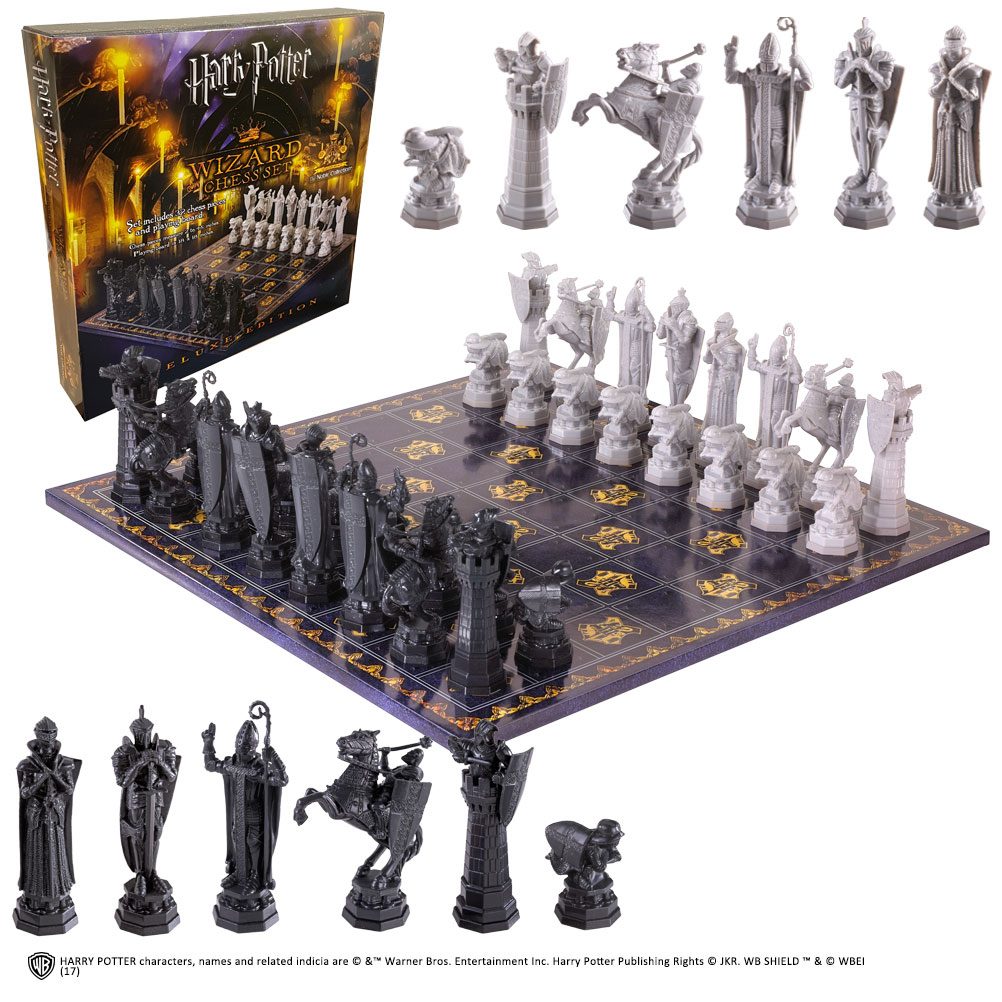 Harry Potter Chess Set Wizards Chess Deluxe Edition