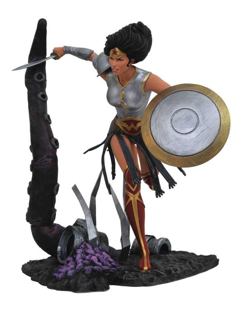 DC Comic Gallery PVC Statue Dark Knights Metal Wonder Woman 23 cm