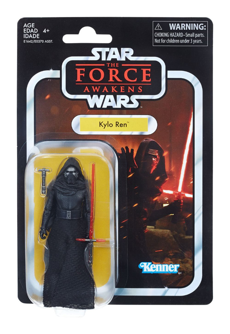 Star Wars Black Series Vintage Action Figure Kylo Ren (Episode VII) 10 cm