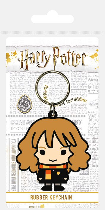 Porta-Chaves Harry Potter Rubber Keychain Chibi Hermione 6 cm
