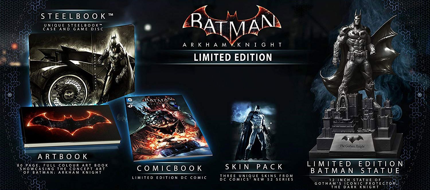 Batman Arkham Knight Limited Edition Collectors Set
