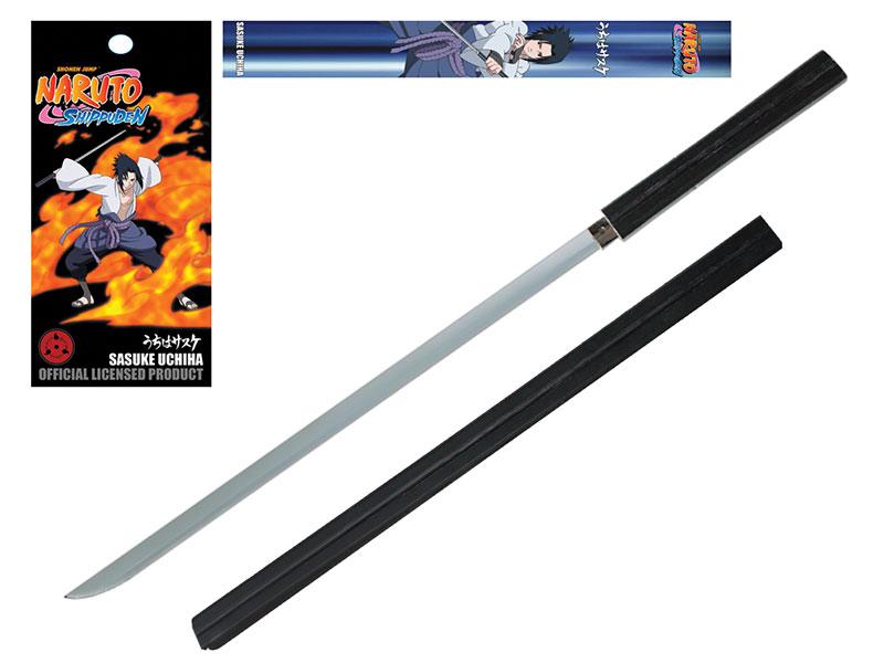 Naruto Shippuden Foam Sword with Wooden Handle Sasuke Uchiha 99 cm