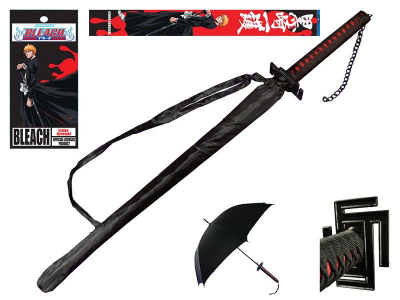 Bleach Sword Handle Umbrella Ichigo Bankai Tensa Zangetsu