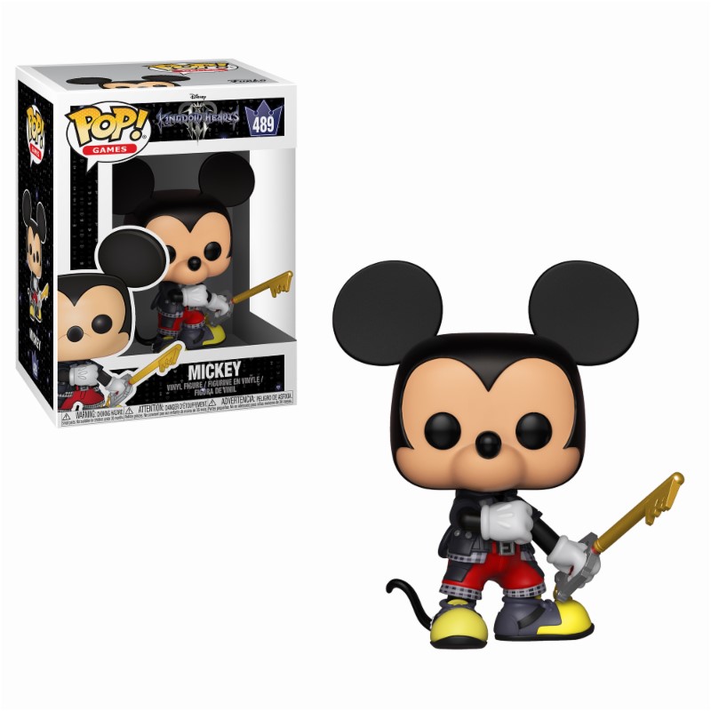 Kingdom Hearts 3 POP! Disney Vinyl Figure Mickey 10 cm