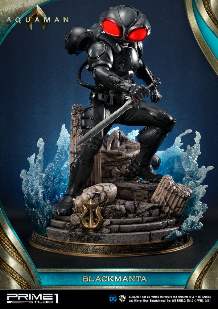 Aquaman Statue 1/3 Black Manta 66 cm