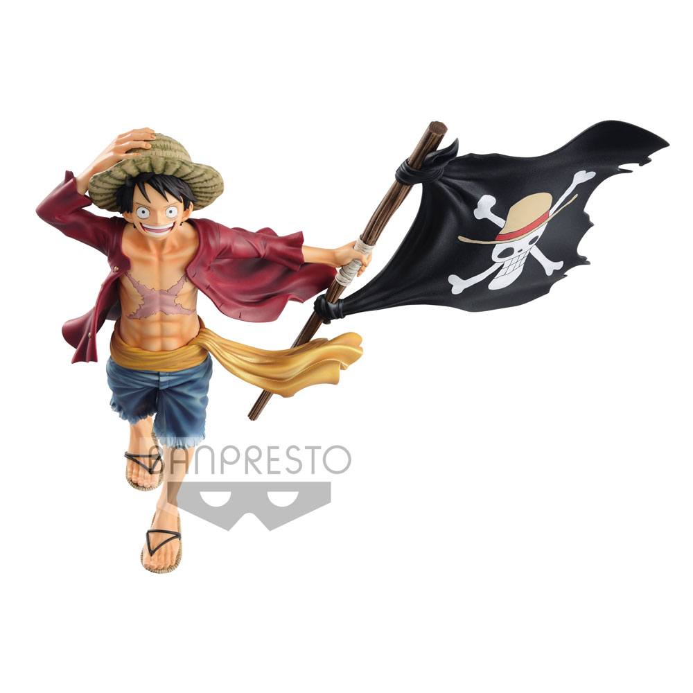 One Piece magazine Figure Monkey D. Luffy 22 cm