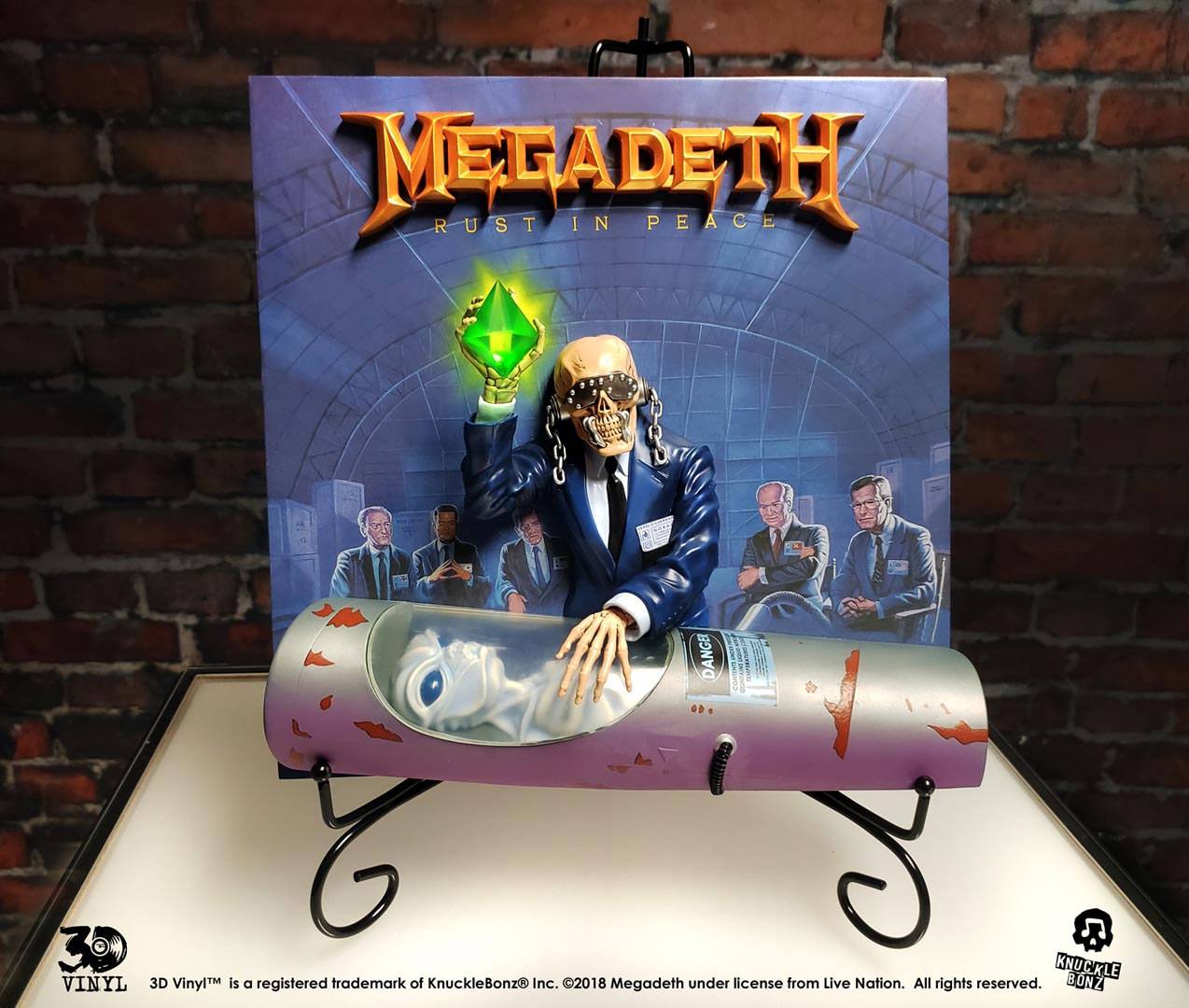 Megadeth 3D Vinyl Statue Rust In Peace 30 cm