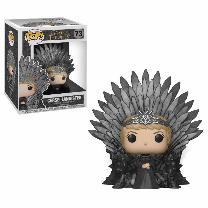 Game of Thrones POP! Deluxe Vinyl Figure Cersei Lannister on Iron Throne 