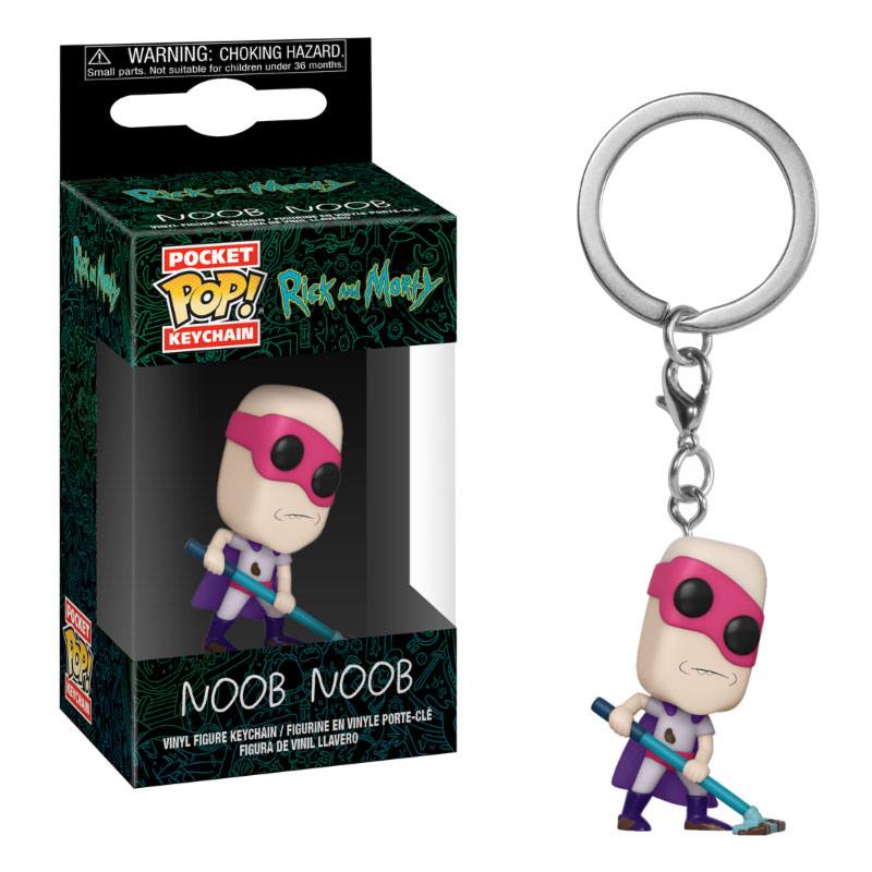 Rick and Morty Pocket POP! Vinyl Keychain Noob-Noob 4 cm