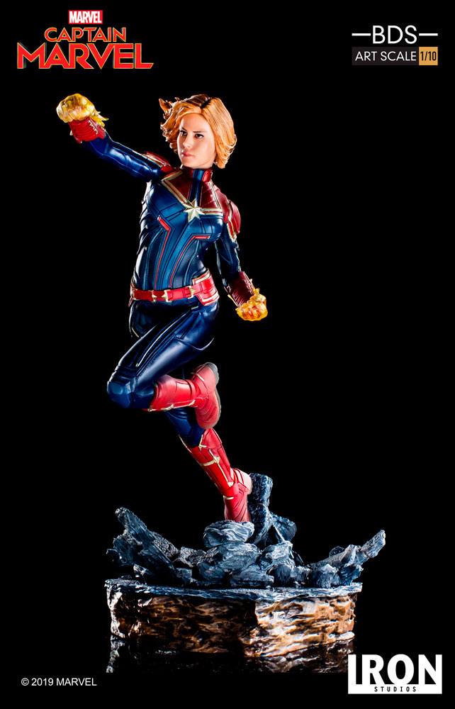 Marvel Comics BDS Art Scale Statue 1/10 Captain Marvel 20 cm