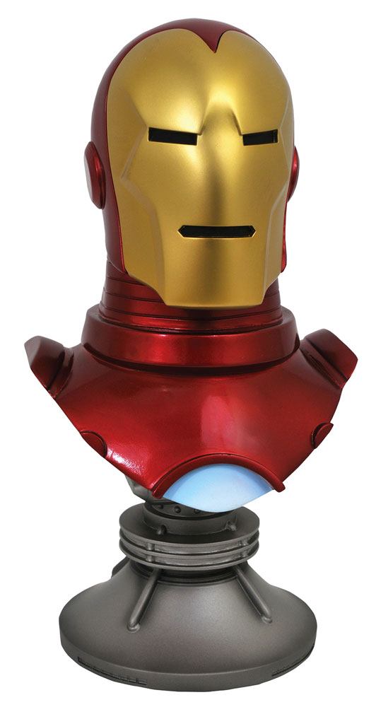 Marvel Comics Legends in 3D Bust 1/2 Iron Man 25 cm