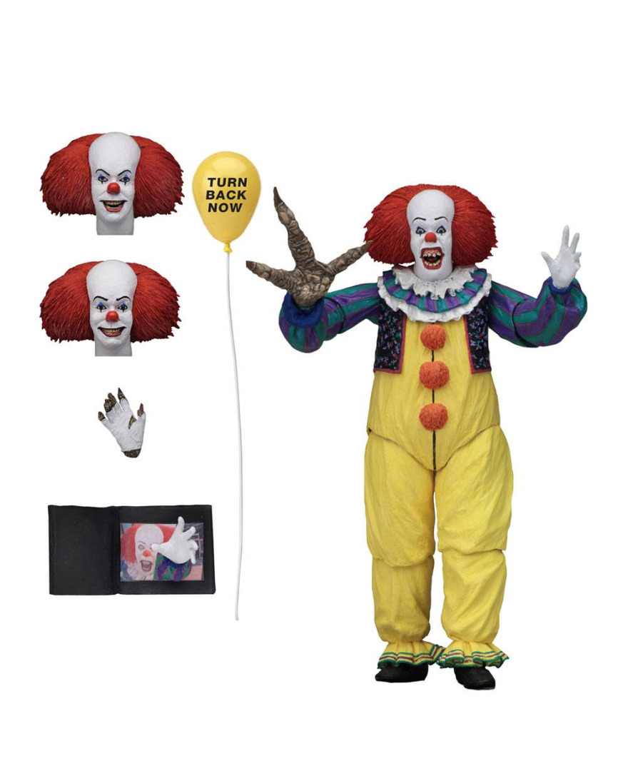 Stephen King's It 1990 Action Figure Ultimate Pennywise Version 2 18 cm