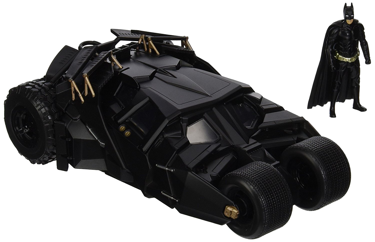 Batman The Dark Knight Diecast Model 1/24 2008 Batmobile with figure