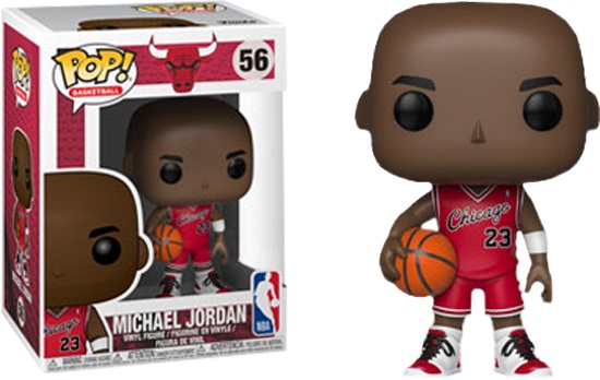 POP NBA: Bulls - Michael Jordan (Rookie Uniform) Vinyl Figure 10 cm