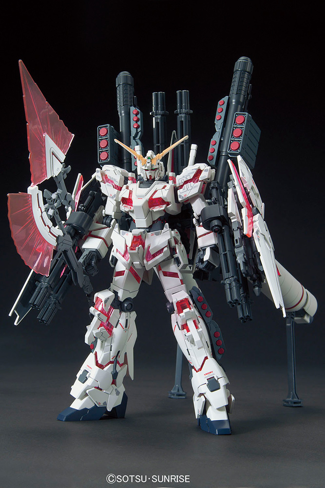 High Grade Gundam Unicorn: HG Full Armor D. Mode Red Ver. 1:144 Model Kit 