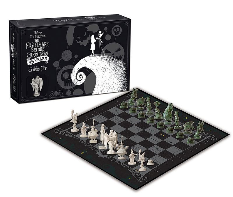 Nightmare before Christmas Chess Collector's Set 25 Years