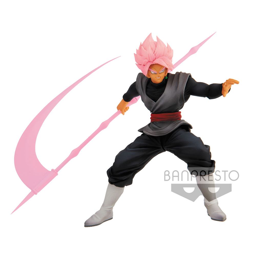 Dragonball Super BWFC PVC Statue Super Saiyan Rose Goku Black Ver. A 14 cm