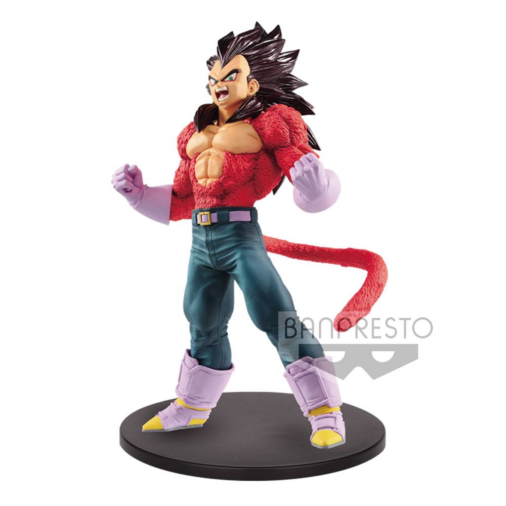 Dragonball GT Blood of Saiyans PVC Statue Super Saiyan 4 Vegeta Metallic