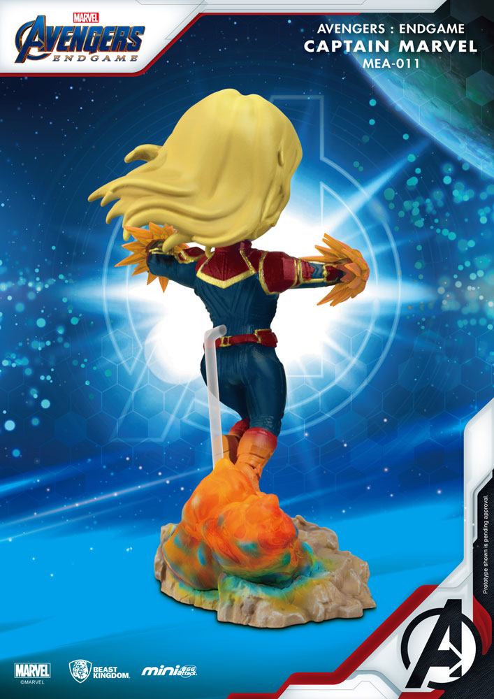 Avengers: Endgame Mini Egg Attack Figure Captain Marvel 10 cm