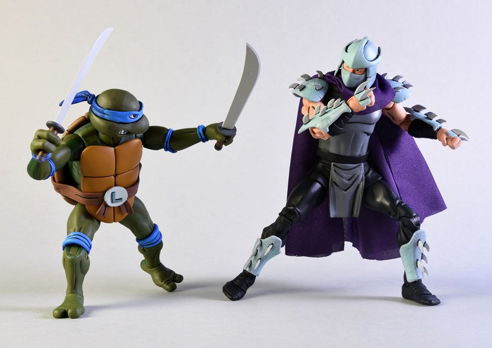 Teenage Mutant Ninja Turtles Action Figure 2Pack Leonardo vs Shredder 18 cm