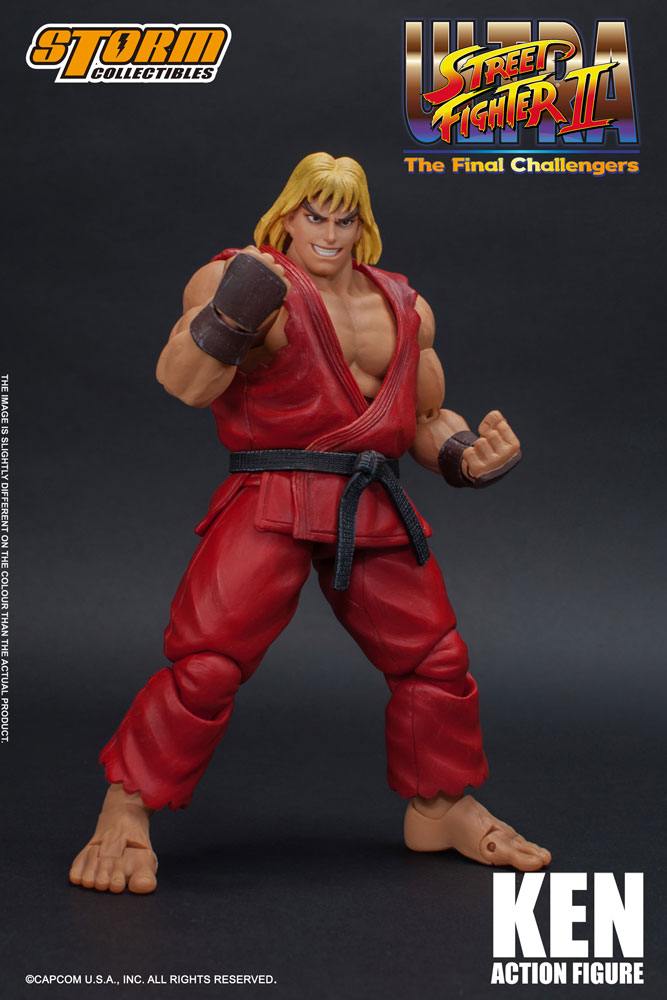 Ultra Street Fighter II: The Final Challengers Action Figure 1/12 Ken 16 cm
