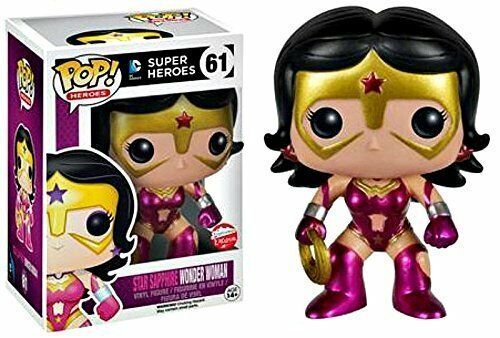 Super Heroes POP! DC Comics Star Sapphire Wonder Woman Metallic Exclusive 