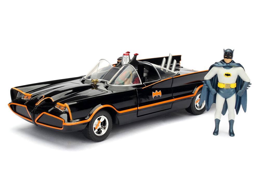 Batman Build N' Collect Diecast Kit 1/24 1966 Classic TV Series Batmobile 