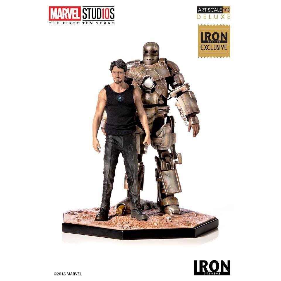 Marvel Comics Statue 1/10 Iron Man Mark I CCXP 2019 Exclusive 21 cm