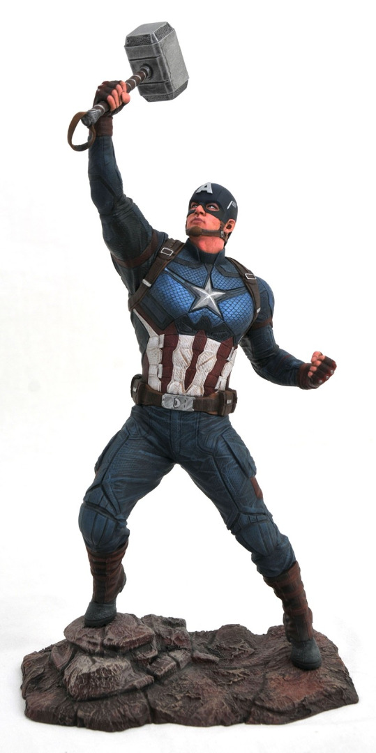 Avengers Endgame Marvel Gallery PVC Statue Captain America 23 cm