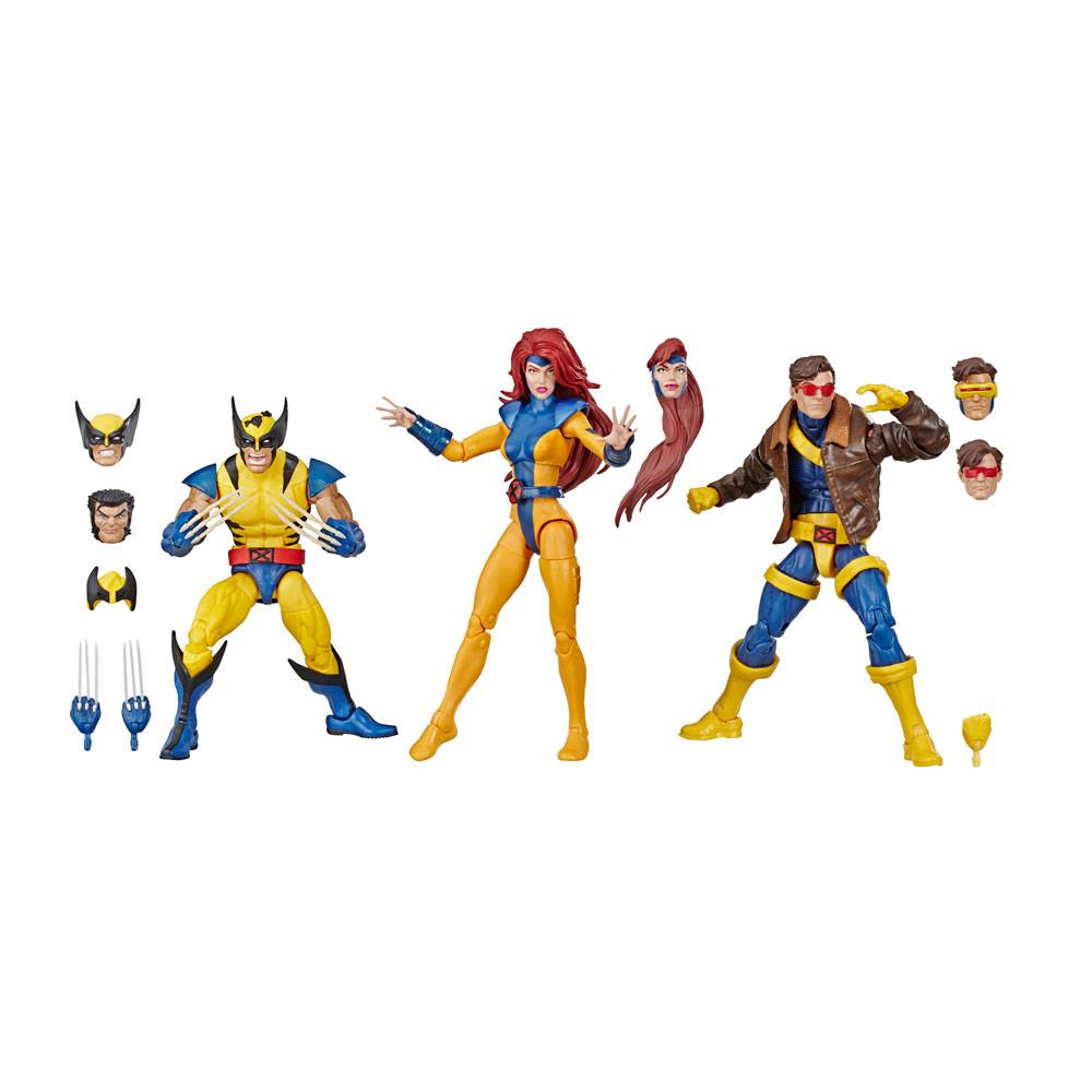 Marvel Legends 80th Anniversary 3-Pack X-Men Wolverine, Jean Grey & Cyclops