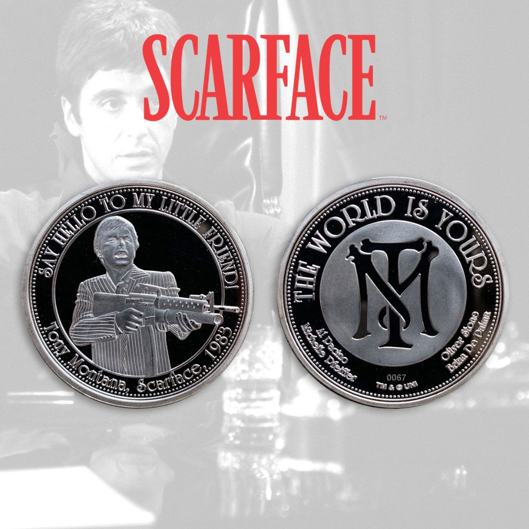 Scarface Collectable Coin The World Is Yours