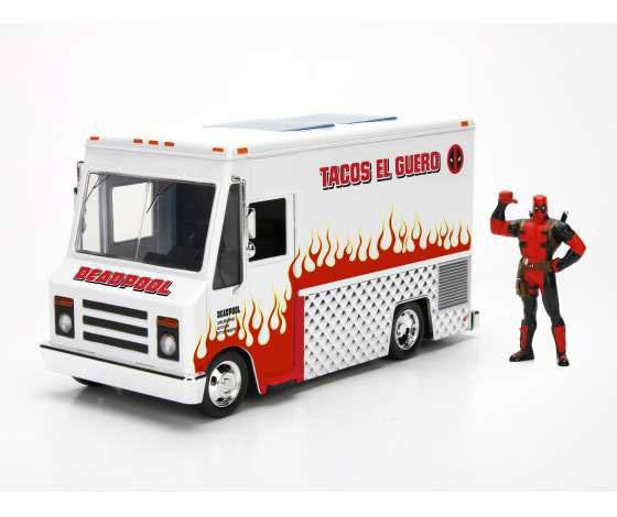 Deadpool Diecast Model 1/24 Deadpool Taco Truck