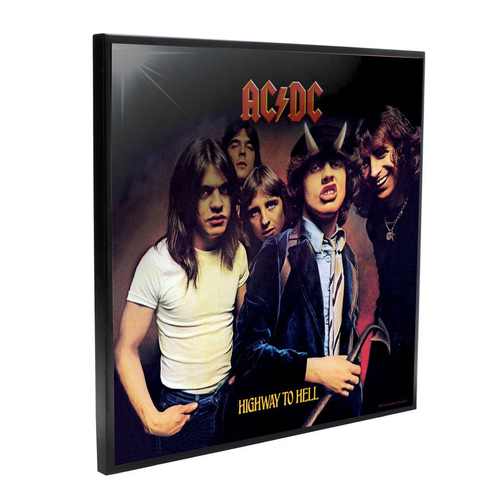 AC/DC Crystal Clear Picture Highway to Hell 32 x 32 cm