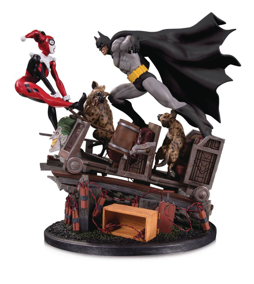 DC Comics Statue 1/8 Batman VS. Harley Quinn Battle Second Edition 44 cm