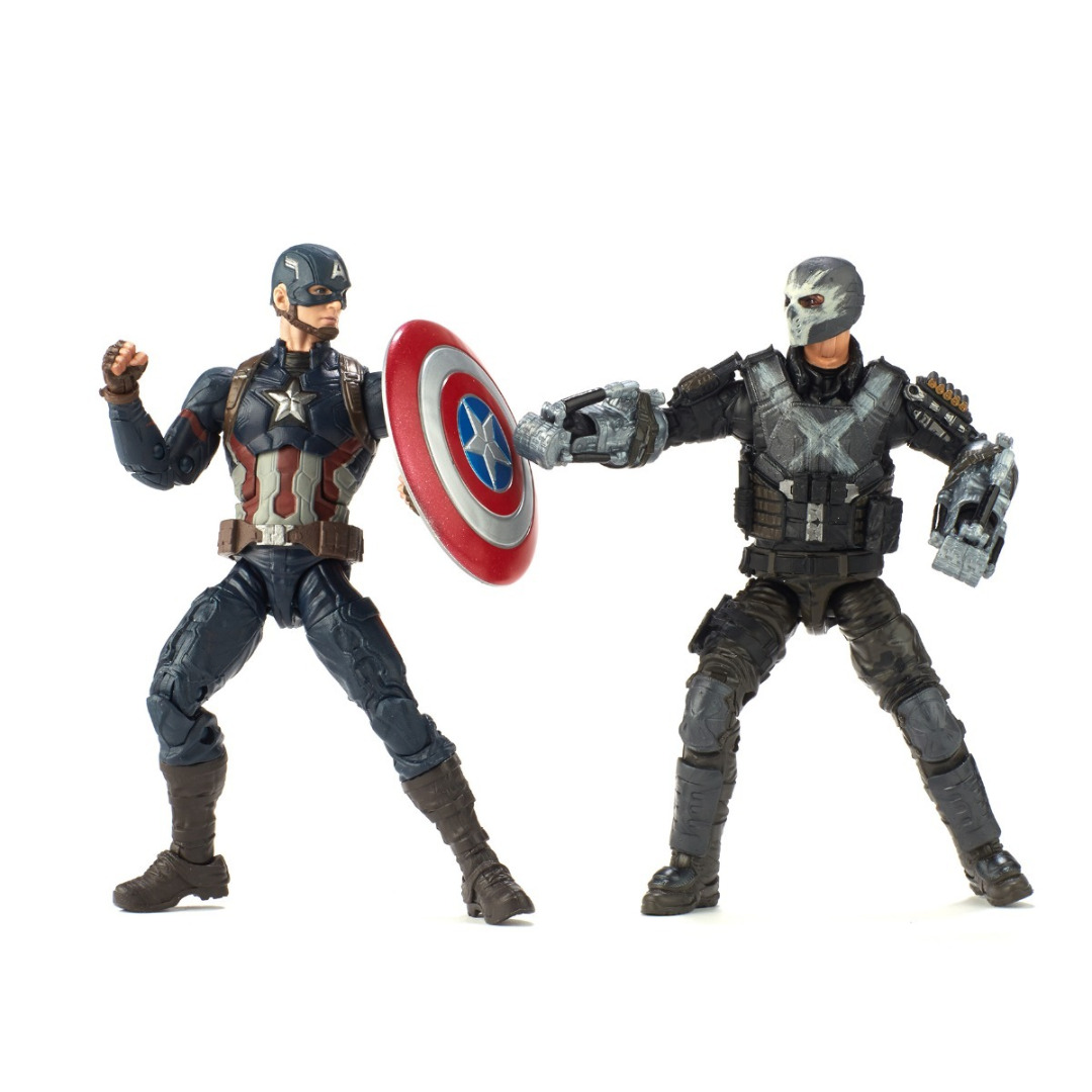 AF Marvel Legends Avengers - 10TH Aniv. Captain America & CrossBones 15 cm