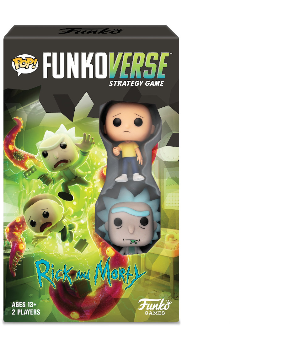 Pop! Funkoverse Strategy Game: Rick and Morty - English Expandalone 