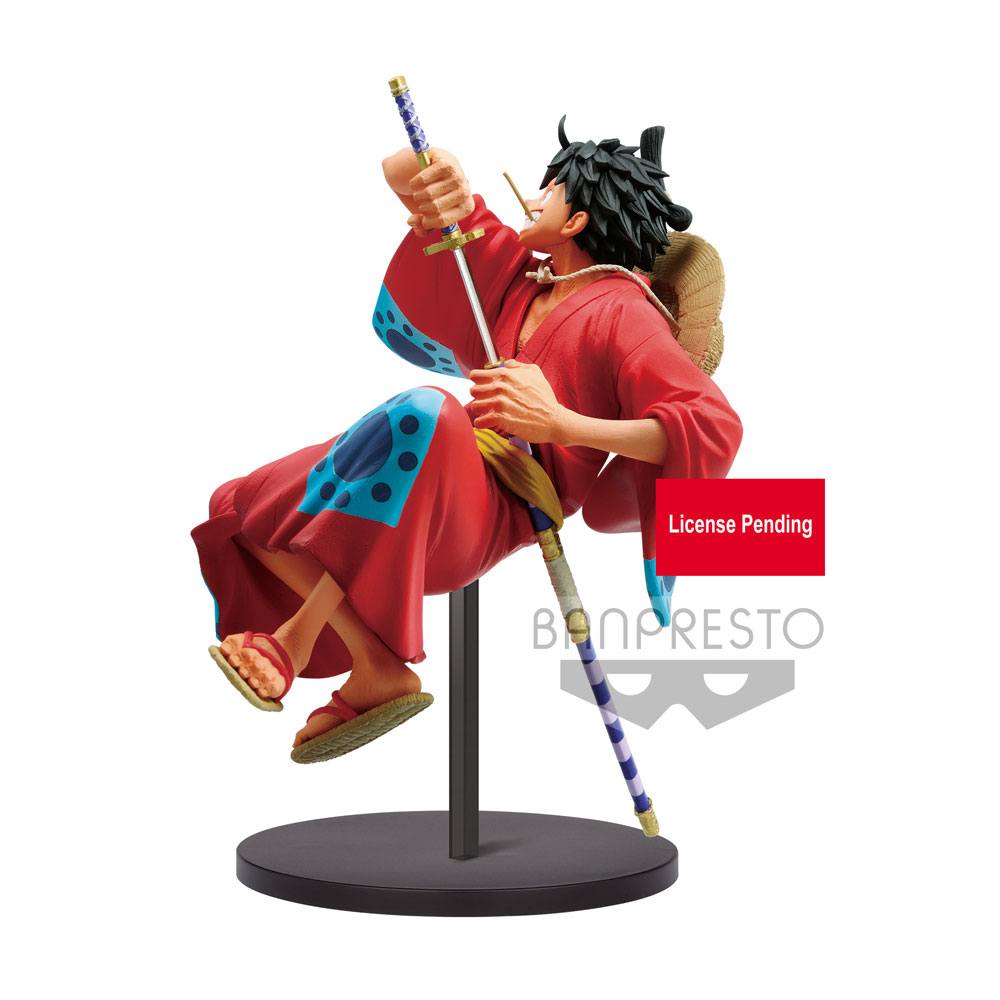 One Piece King Of Artist PVC Statue Monkey D. Luffy Wanokuni 16 cm
