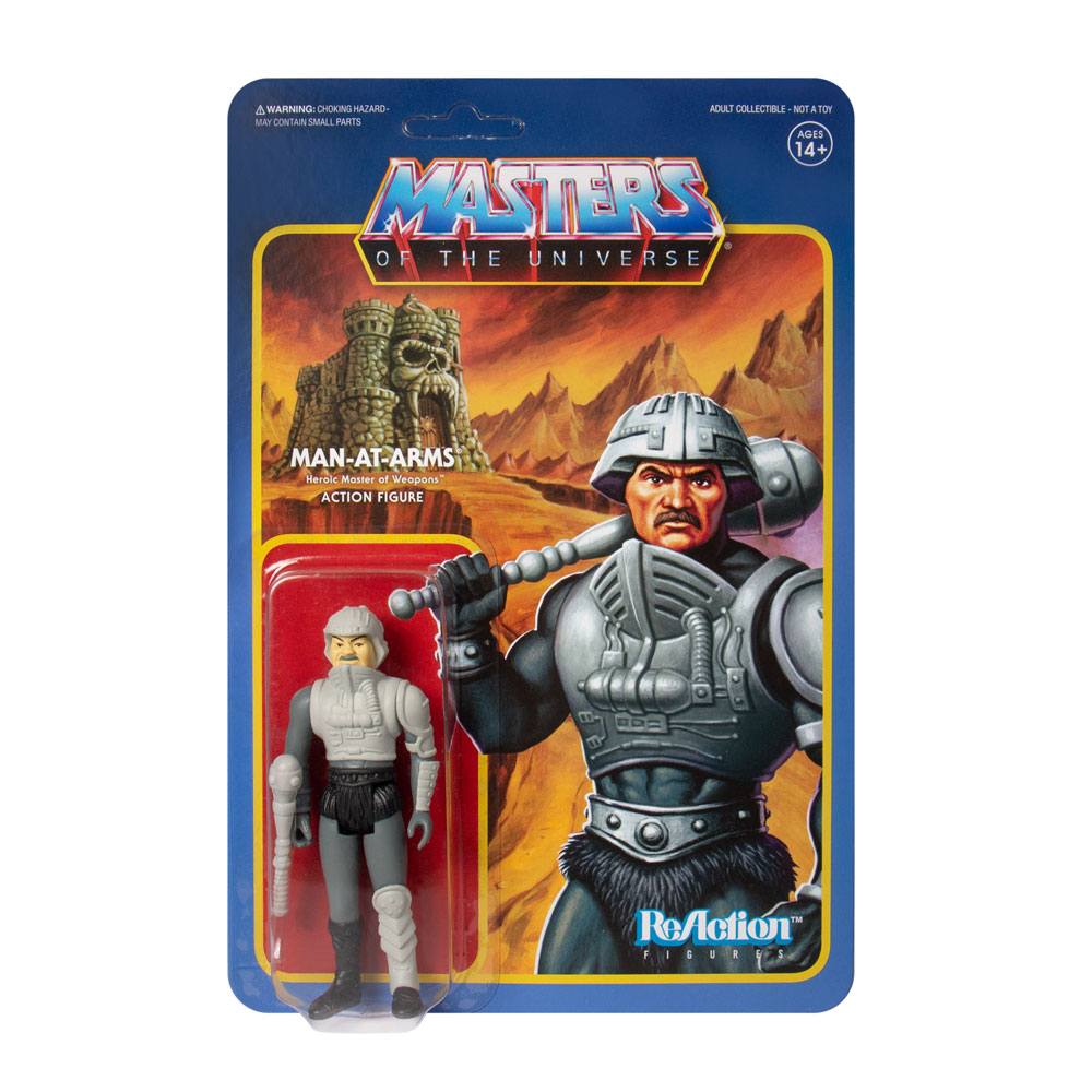 Masters of the Universe ReAction Action Figure Man-At-Arms (Movie Accurate)