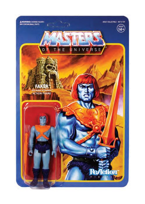 Masters of the Universe ReAction Action Figure Wave 4 Faker 10 cm