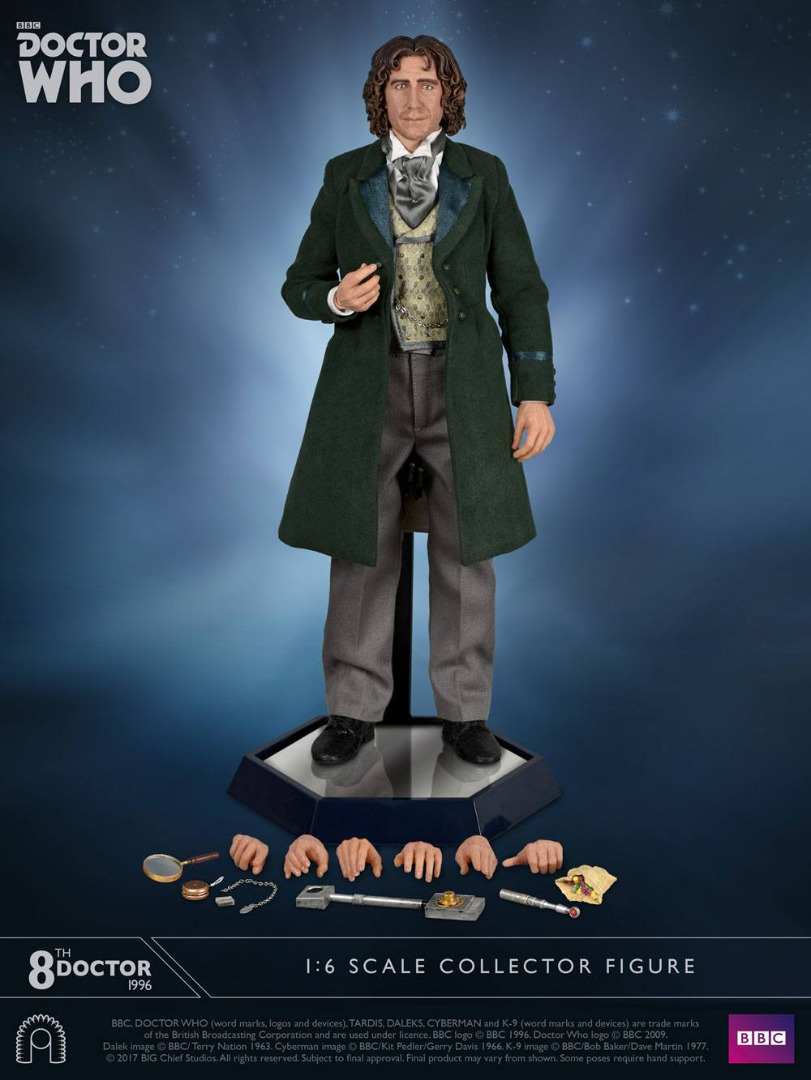 Doctor Who Collector Figure Series AF 1/6 8th Doctor (Paul McGann) 30 cm