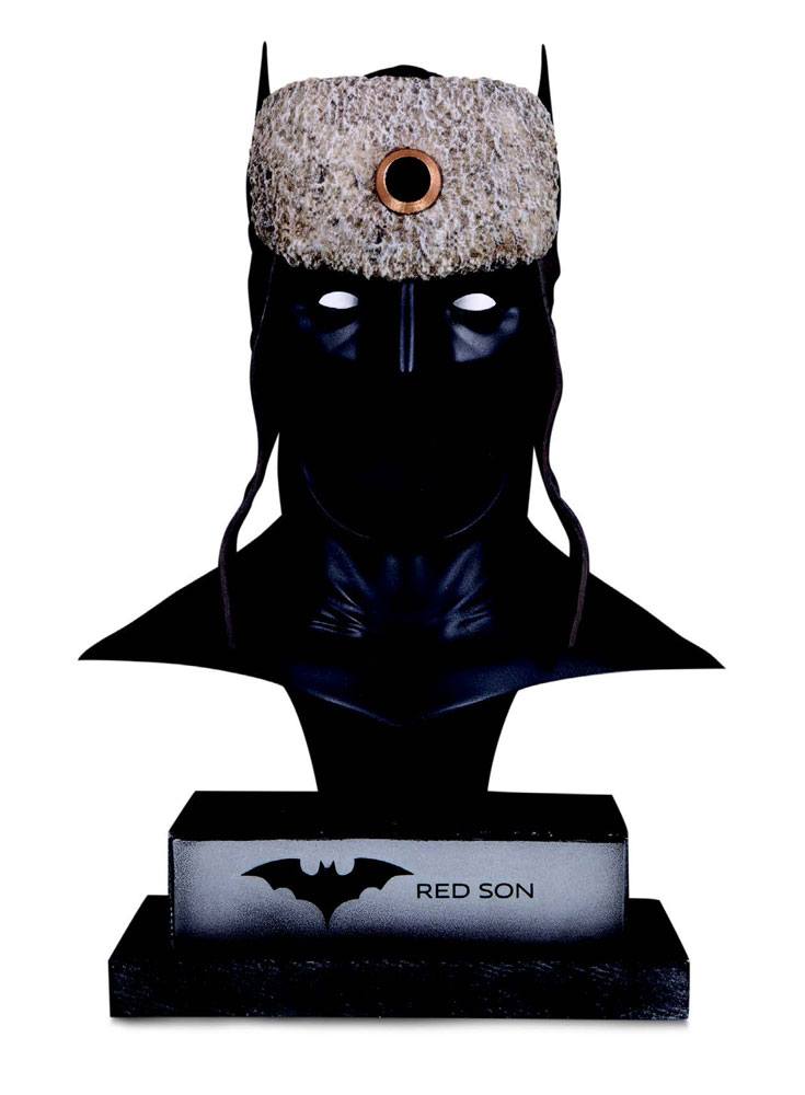 DC Gallery Bust 1/2 Red Son Batman Cowl 23 cm