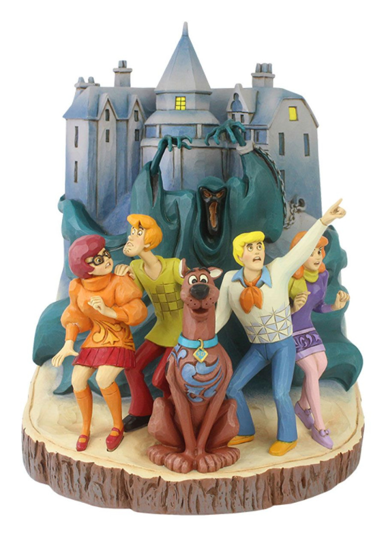 Scooby-Doo Statue Carved by Heart 23 cm