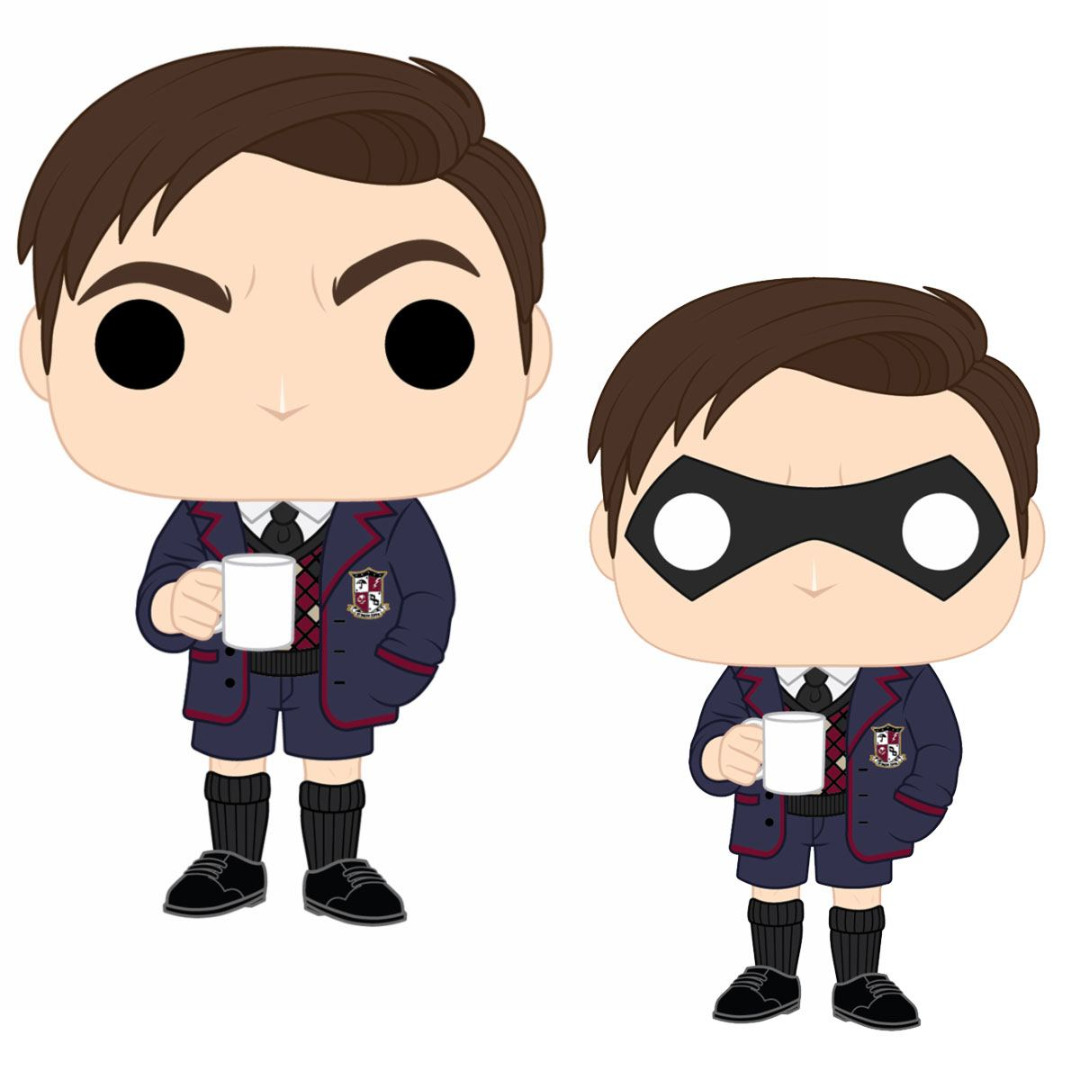 The Umbrella Academy POP! TV Figures Number Five + Chase 10 cm