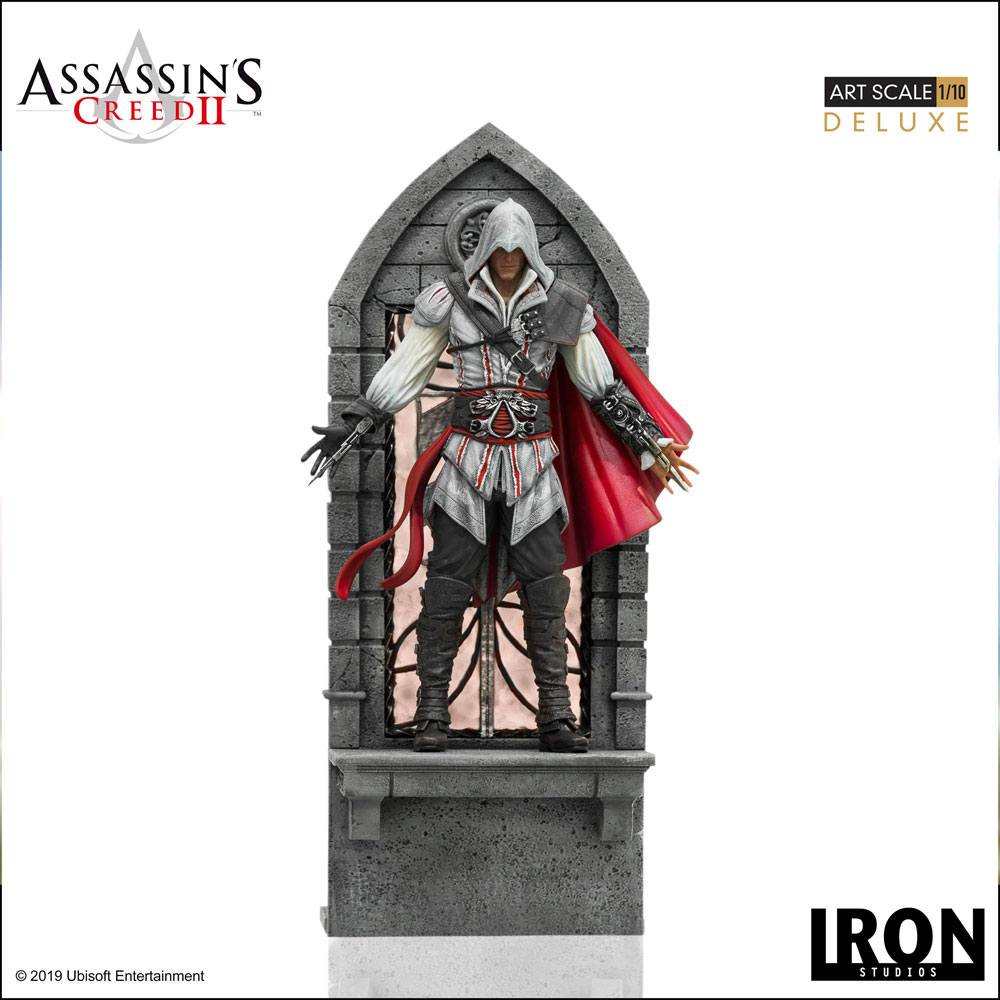 Assassin's Creed II Art Scale Statue 1/10 Ezio Auditore Deluxe 31 cm