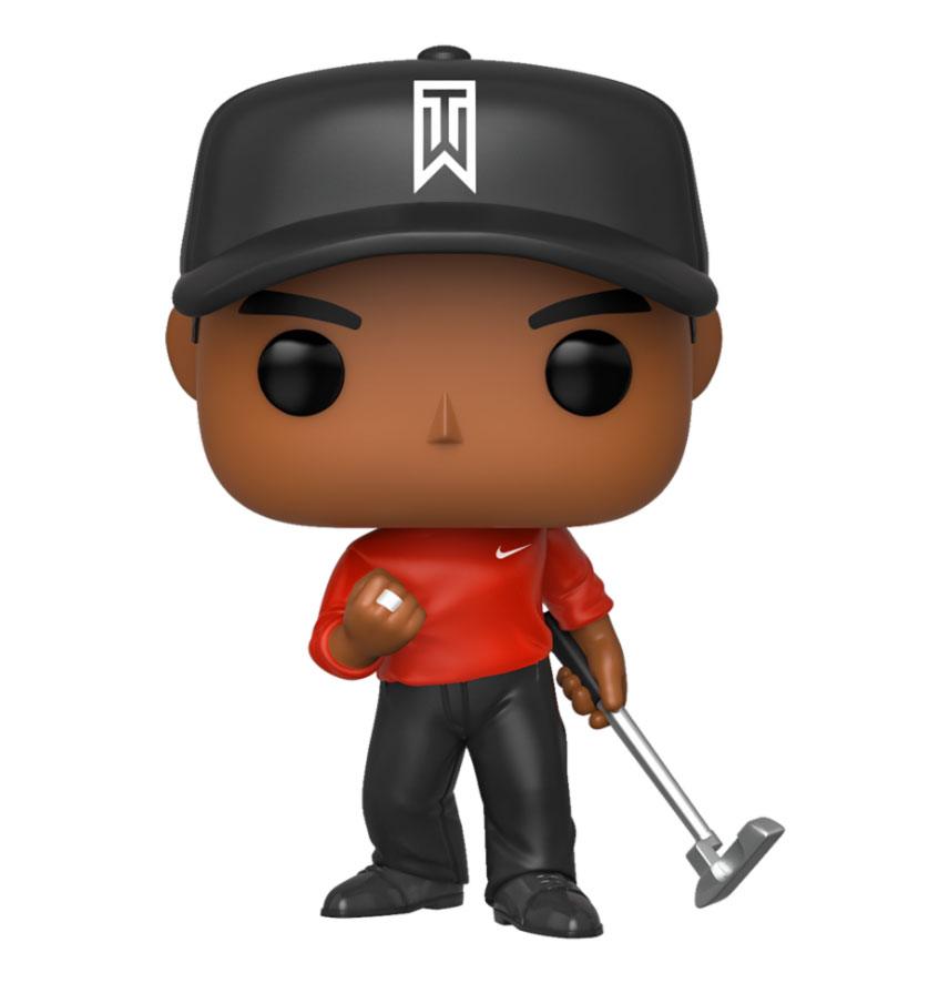 Tiger Woods POP! Golf Vinyl Figure Tiger Woods (Red Shirt) 10 cm